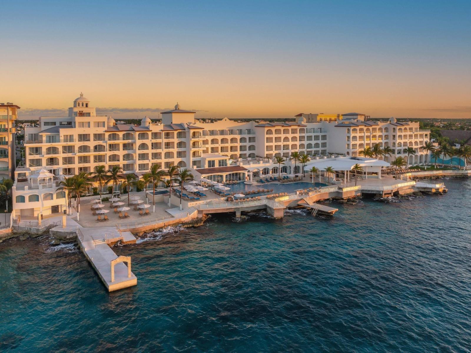 Cozumel Palace — aerial