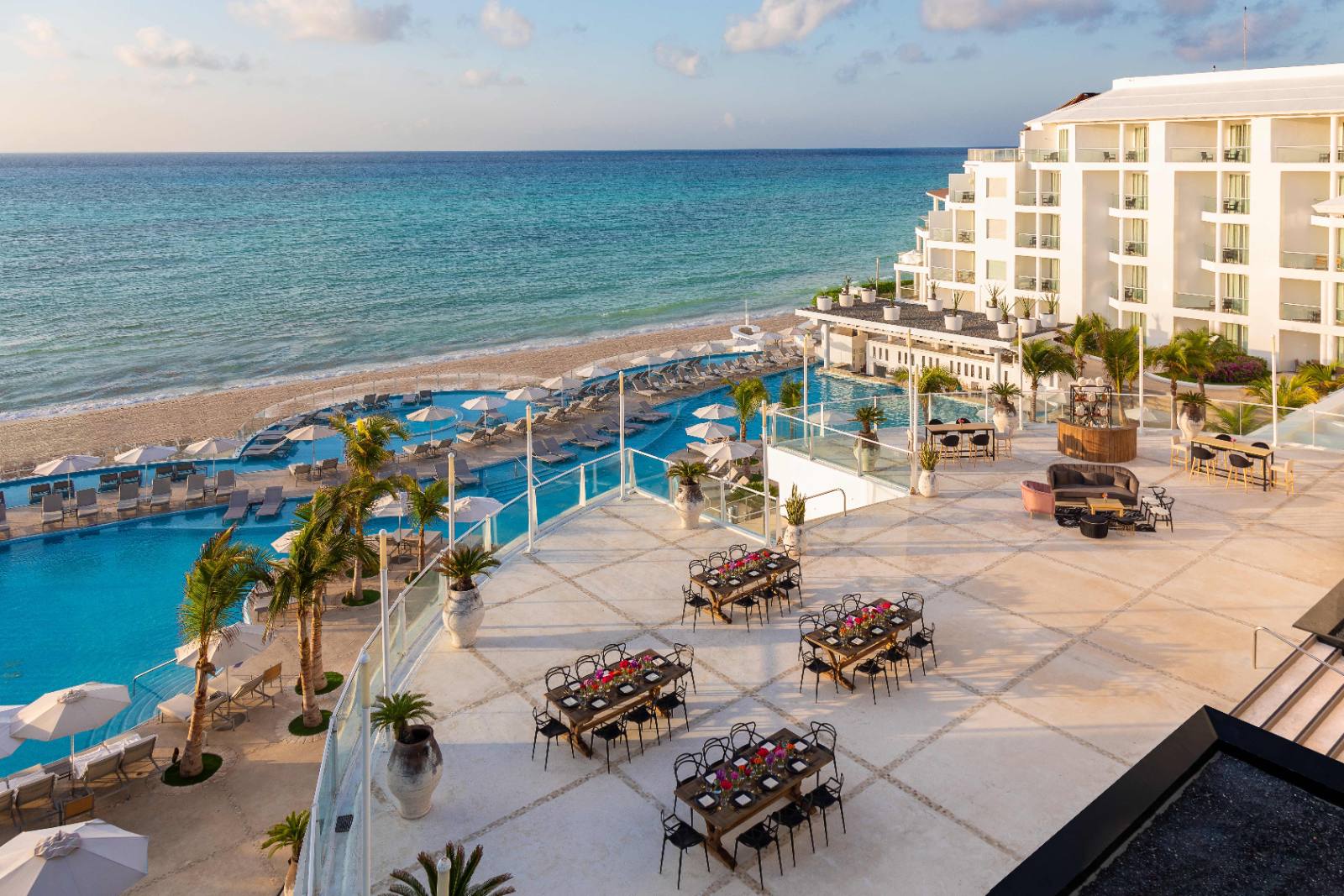Playacar Palace — aerial