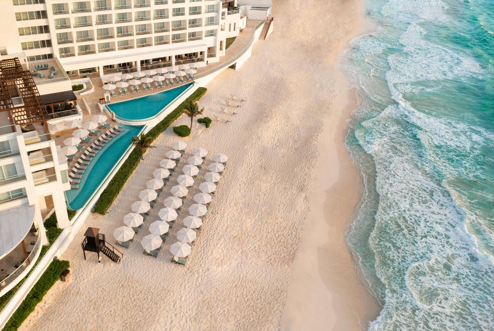 Sun Palace — aerial beachfront