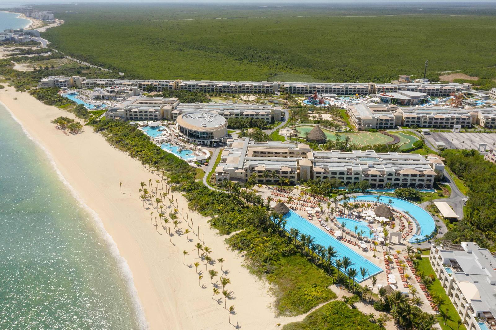 Moon Palace The Grand Cancún — aerial